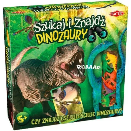 Gra Szukaj i znajdź: Dinozaury