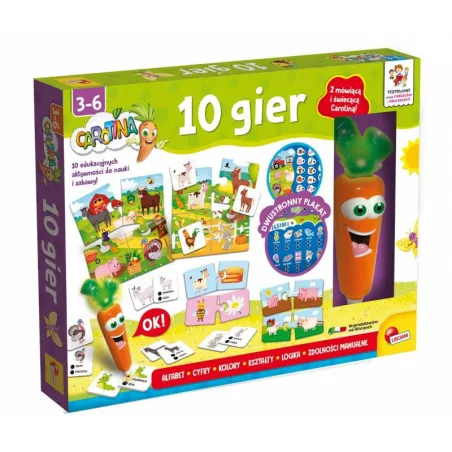 Zestaw gier Carotina 10 gier