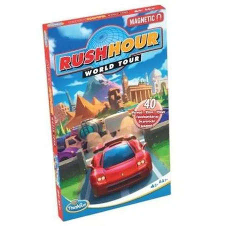 Gra Rush Hour - łamigłówka magnetyczna