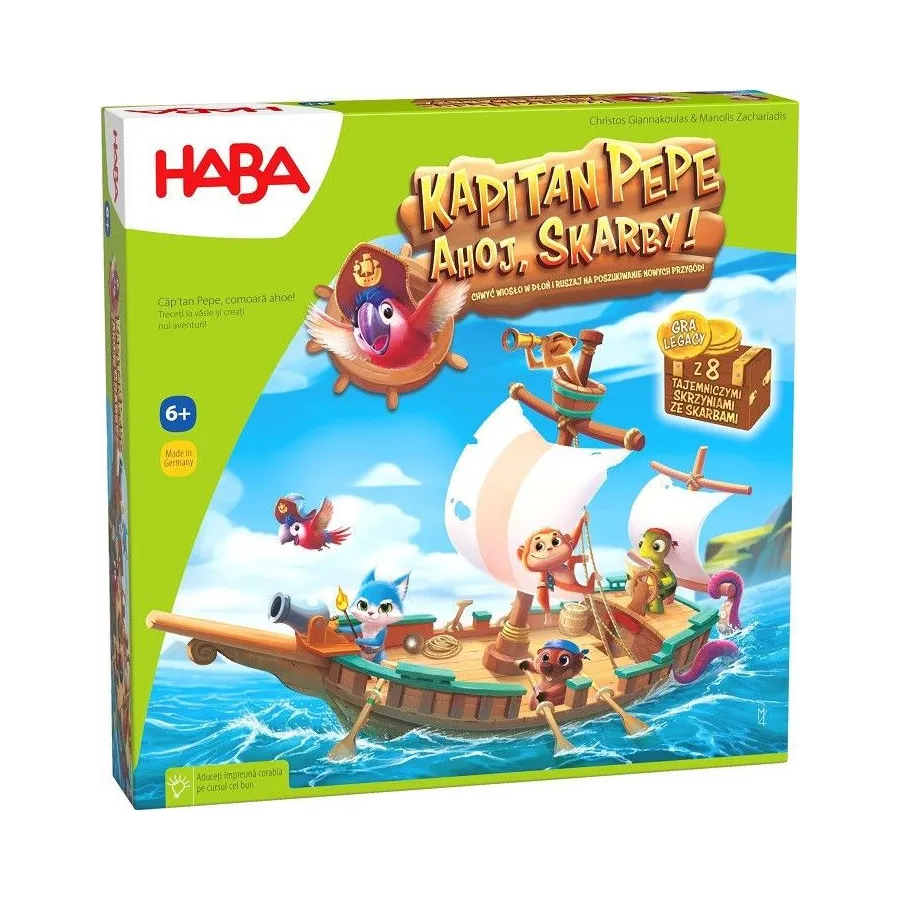 Gra Kapitan Pepe, Ahoj, skarby