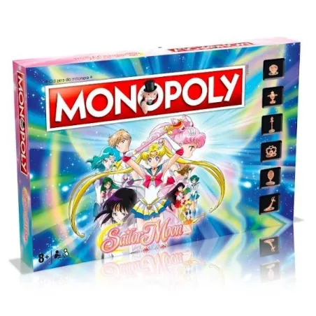 Gra Monopoly Sailor Moon Czarodzieje