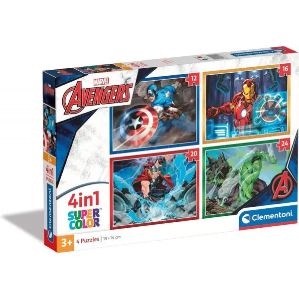 Puzzle 4w1 Avengers