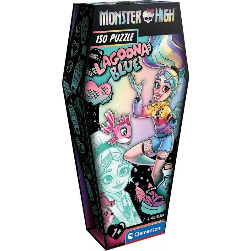 Puzzle 150 elementów Monster High Lagoona Blue