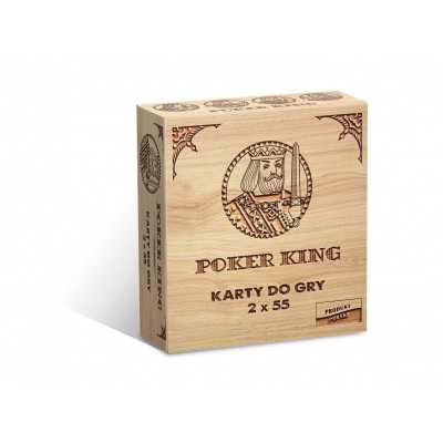Karty Poker King 2x55
