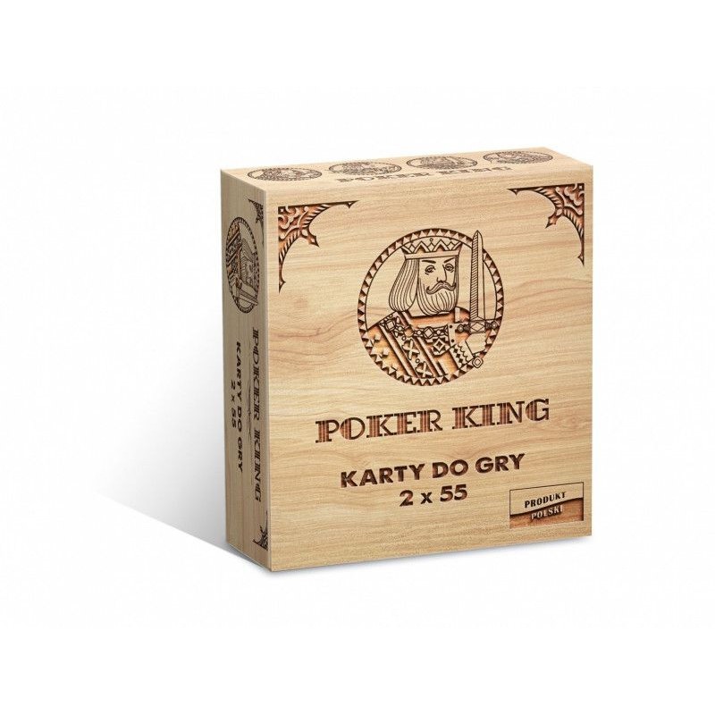 Karty Poker King 2x55