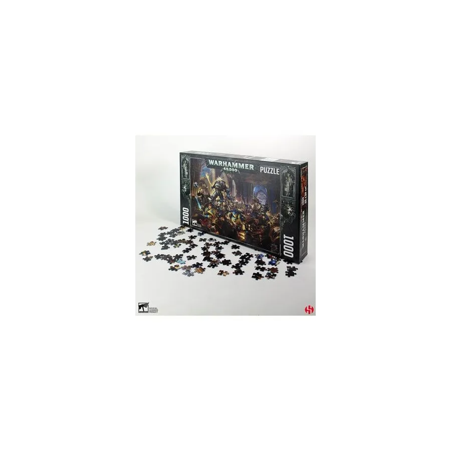 Puzzle  Warhammer 40K Jigsaw Gulliman vs Black Legion (1000 elementów)