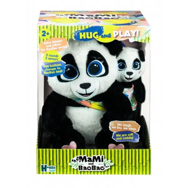 Maskotka Interaktywna Panda Mami i Dziecko Panda BaoBao