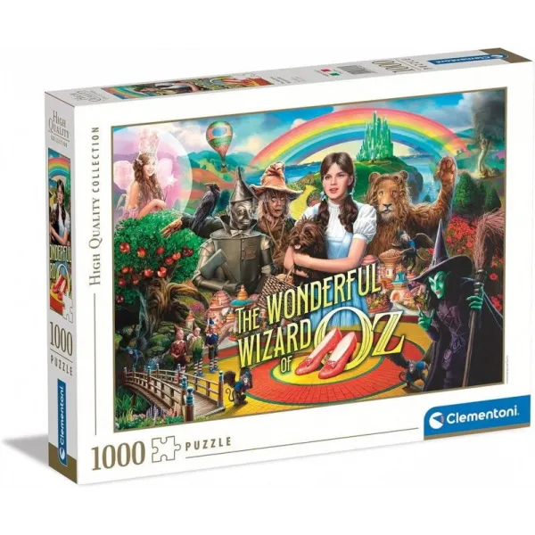 Puzzle 1000 elementów Czarnoksiężnik z krainy Oz
