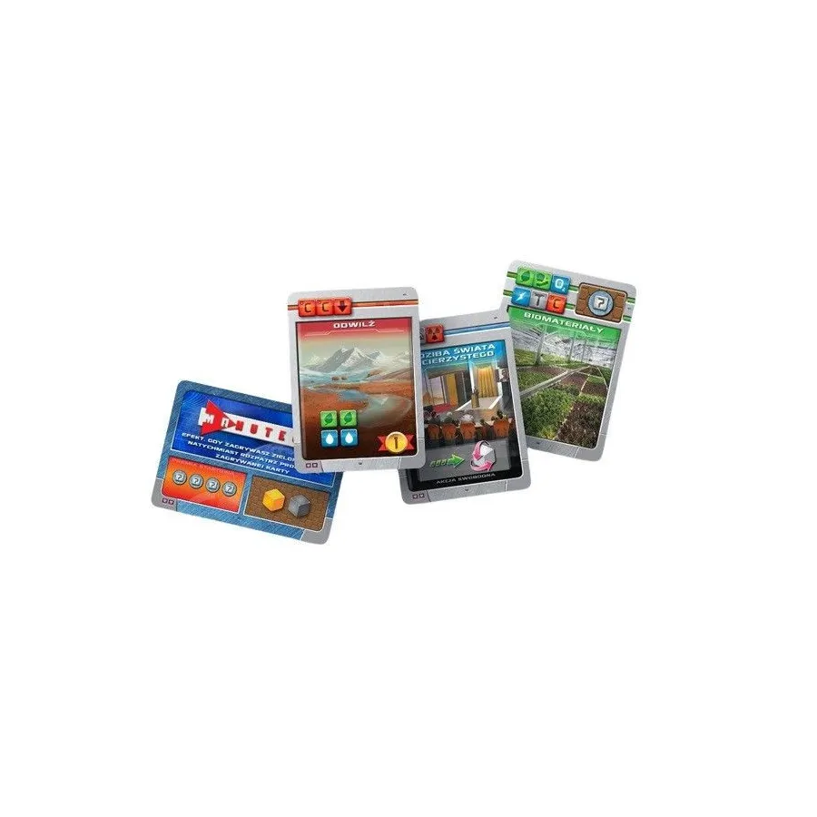 Gra Terraformacja Marsa Gra kościana - Zestaw dodatkowy 1(17 kart)