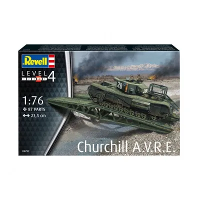 Model plastikowy Churchill A.V.R.E 1/76