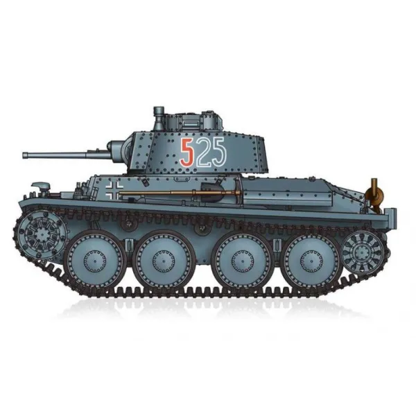 Model plastikowy PzKpfw 38t Ausf E/F 1/72