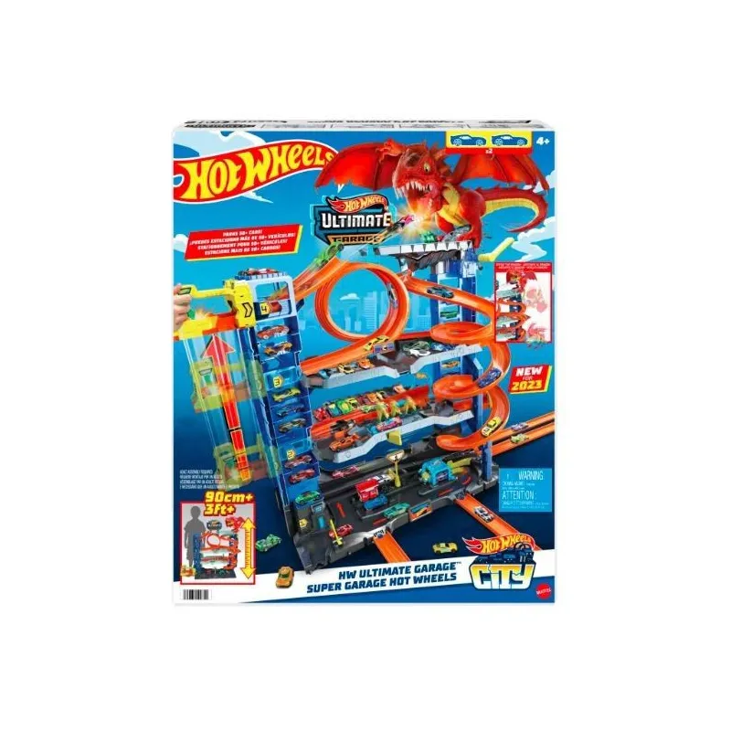 Zestaw City Mega Garaż Atak smoka