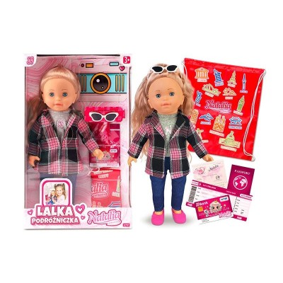 Lalka Natalia Podróżniczka 41 cm