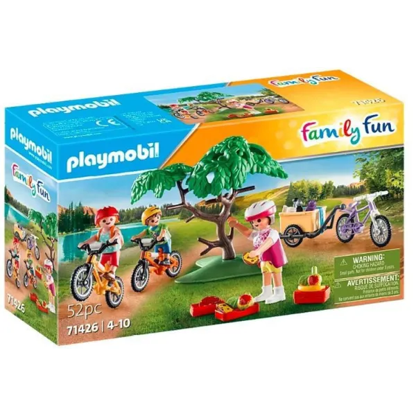 Zestaw z figurkami Family Fun 71426 Wycieczka rowerami górskimi