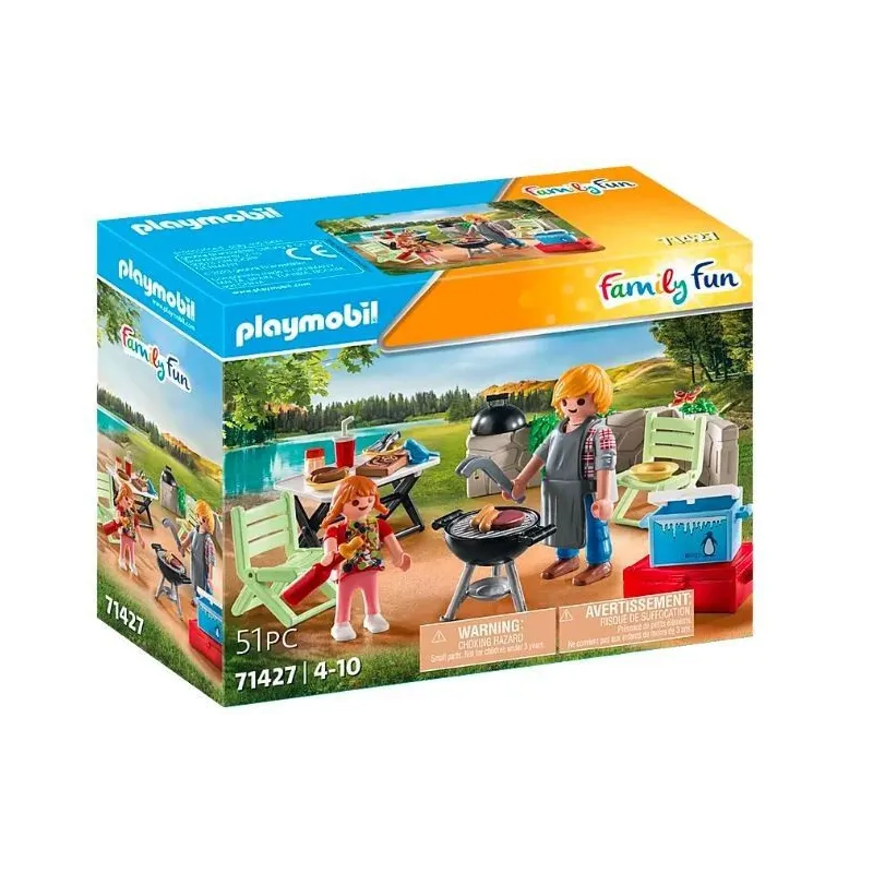 Zestaw z figurkami Family Fun 71427 Wspólne grillowanie