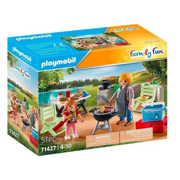 Zestaw z figurkami Family Fun 71427 Wspólne grillowanie