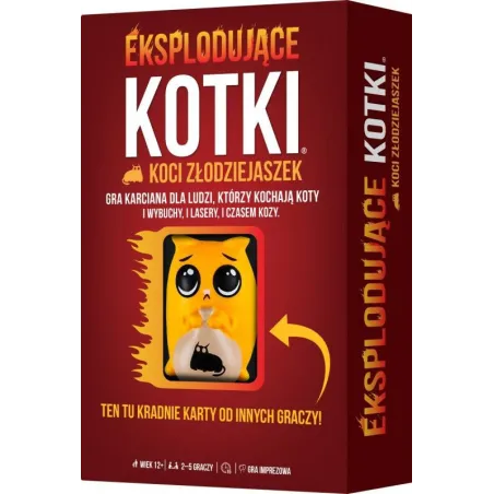Gra Eksplodujące Kotki Koci złodziejaszek