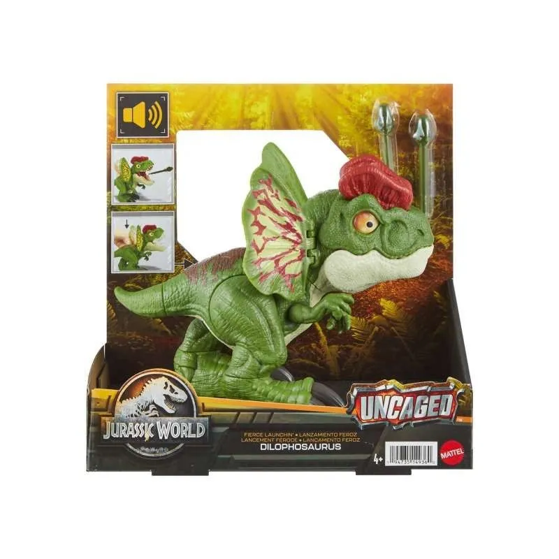 Figurka Jurassic World Dinozaur z dźwiękiem Dilofozaur