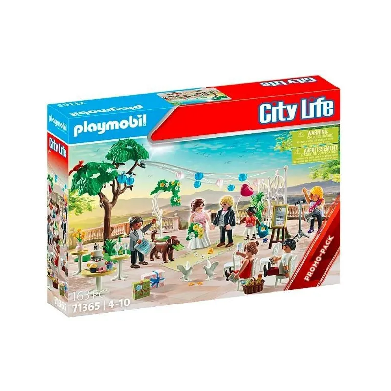 Zestaw z figurkami City Life 7136 5 Przyjęcie weselne