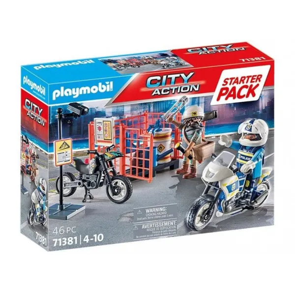 Zestaw z figurkami City Action 71381 Starter Pack Policja
