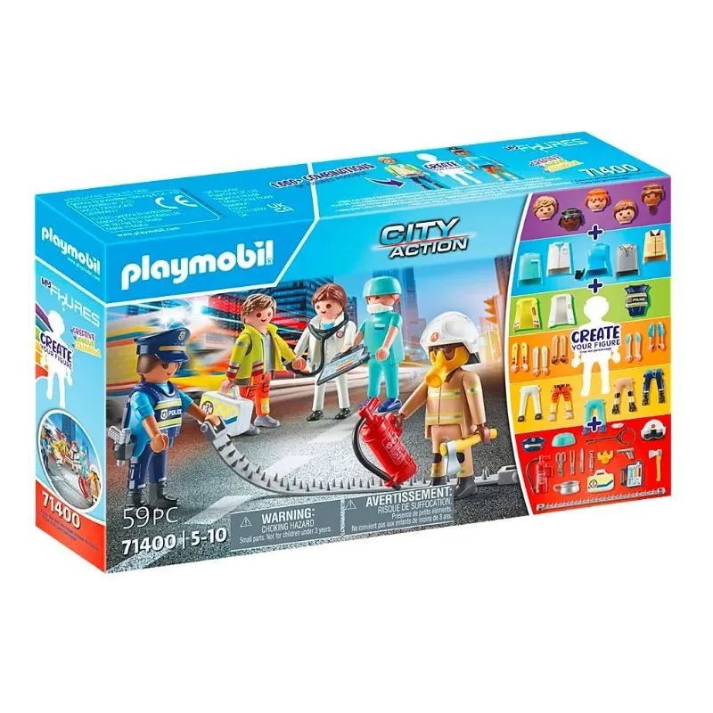 Zestaw z figurkami Figures 71400 My Figures: Służby ratownicze