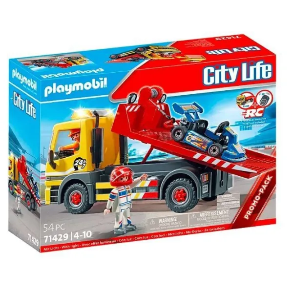 Zestaw z figurkami City Life 71429 Pomoc drogowa RC