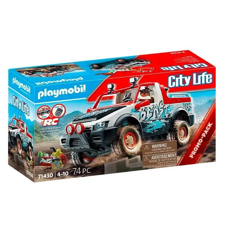 Zestaw z pojazdem City Life 71430 Samochód rajdowy RC