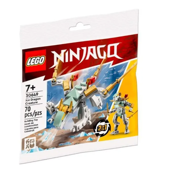 Klocki Ninjago 30649 Lodowy smok