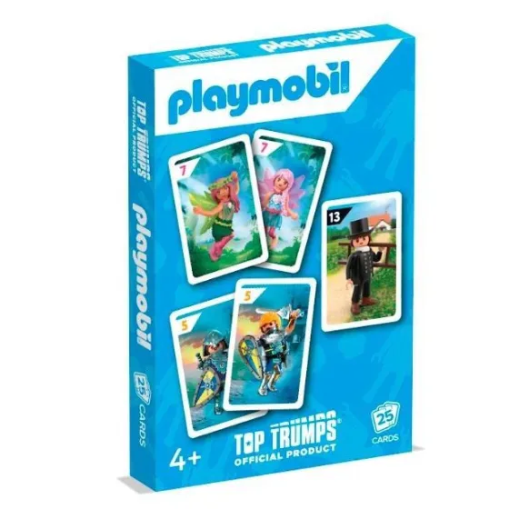 Gra Top Trumps Piotruś Playmobil