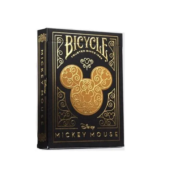 Karty Black & Gold Mickey