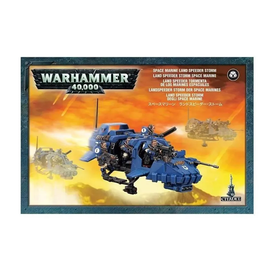 Warhammer 40K : Space Marine Land Speeder Storm