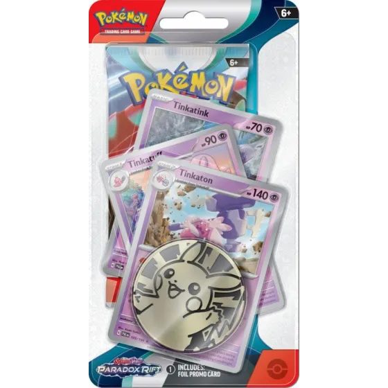 Pokemon karty Paradox Rift Premium Checklane Tinkaton