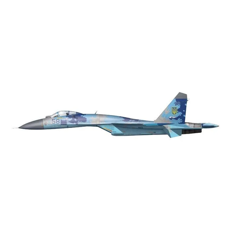 Model plastikowy Su-27P in Ukrainian Air Force 1/72