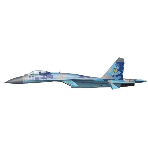 Model plastikowy Su-27P in Ukrainian Air Force 1/72