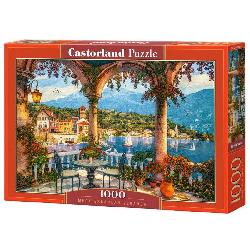 Puzzle 1000 elementów Mediterranean Veranda