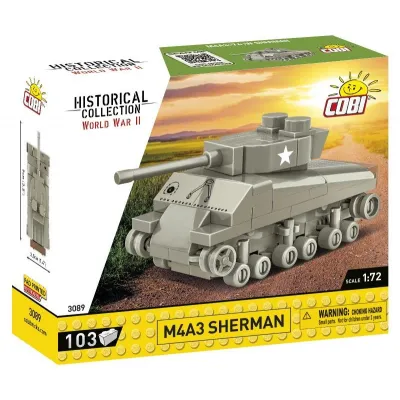 Cobi 3089 klocki M4A3 Sherman Historical Collection