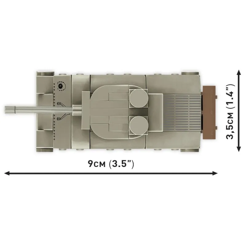 Cobi 3089 klocki M4A3 Sherman Historical Collection