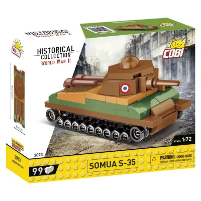 Cobi 3093 klocki Somua S-35 Historical Collection