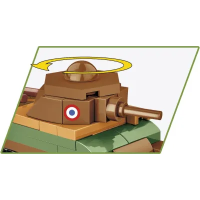 Cobi 3093 klocki Somua S-35 Historical Collection