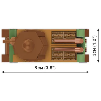 Cobi 3093 klocki Somua S-35 Historical Collection