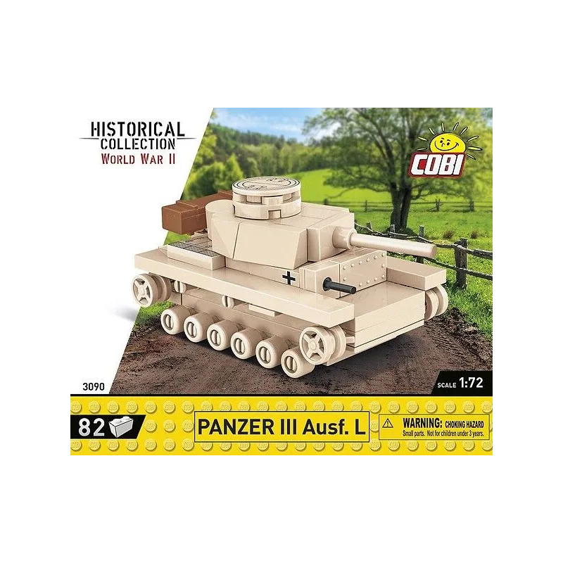 Cobi 3090 Panzer III Ausf. L Historical Collection