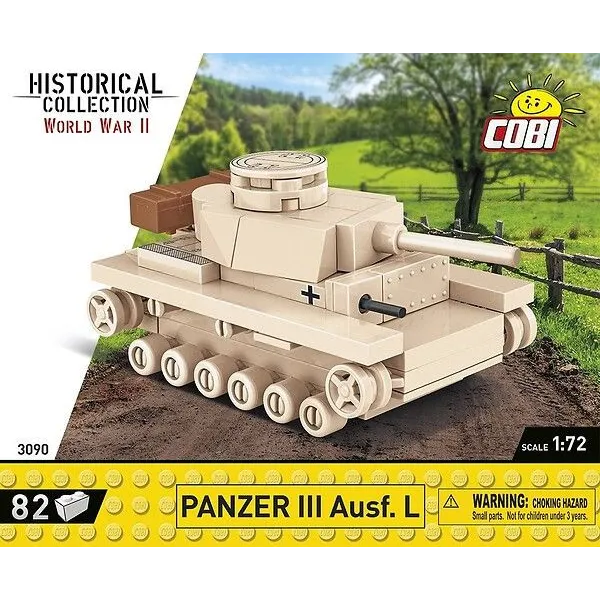 Cobi 3090 Panzer III Ausf. L Historical Collection