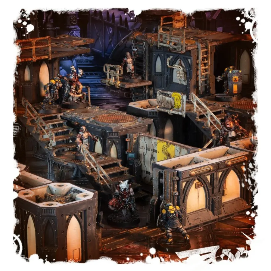 Warhammer Necromunda Zone Mortalis Columns and Walls