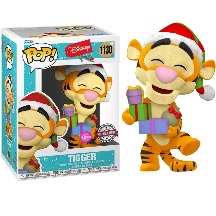 Figurka POP! Disney Holiday Tigger Flocked Exclusive nr 1130