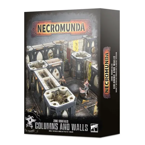 Warhammer Necromunda Zone Mortalis Columns and Walls