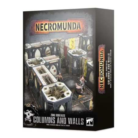 Warhammer Necromunda Zone Mortalis Columns and Walls