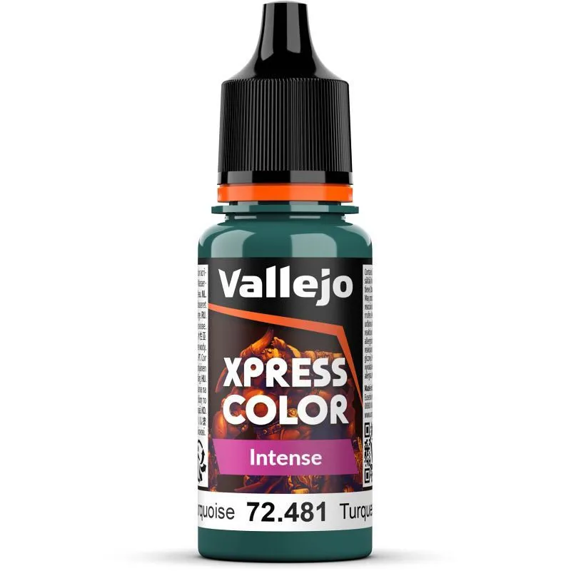 Vallejo 72481 Heretic Turquoise 18ml