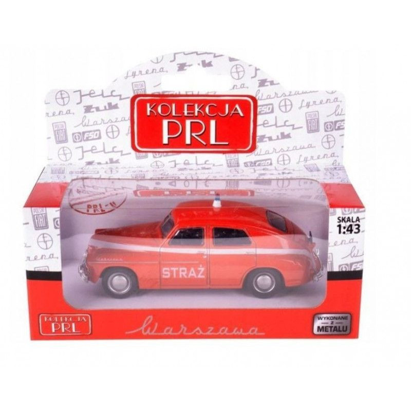 Pojazd PRL Warszawa M-20 Straż