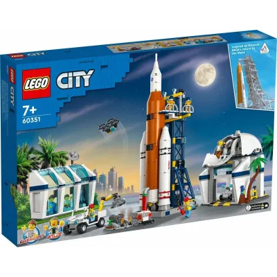 Klocki City 60351 Start rakiety z kosmodromu