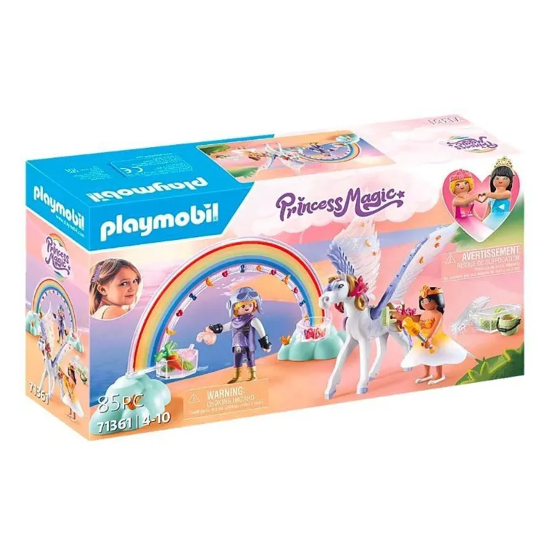 Zestaw z figurkami Princess Magic 71361 Niebiański pegaz z tęczą